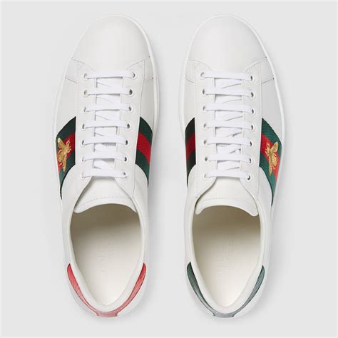 gucci ace men embroidered sneak 7.5|Gucci ace platform sneakers.